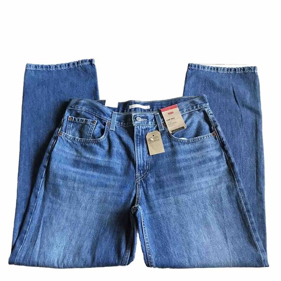 Levi's Low Pro Women's Jeans in Breathe In - Medium Wash Size 31 - Picture 6 of 8